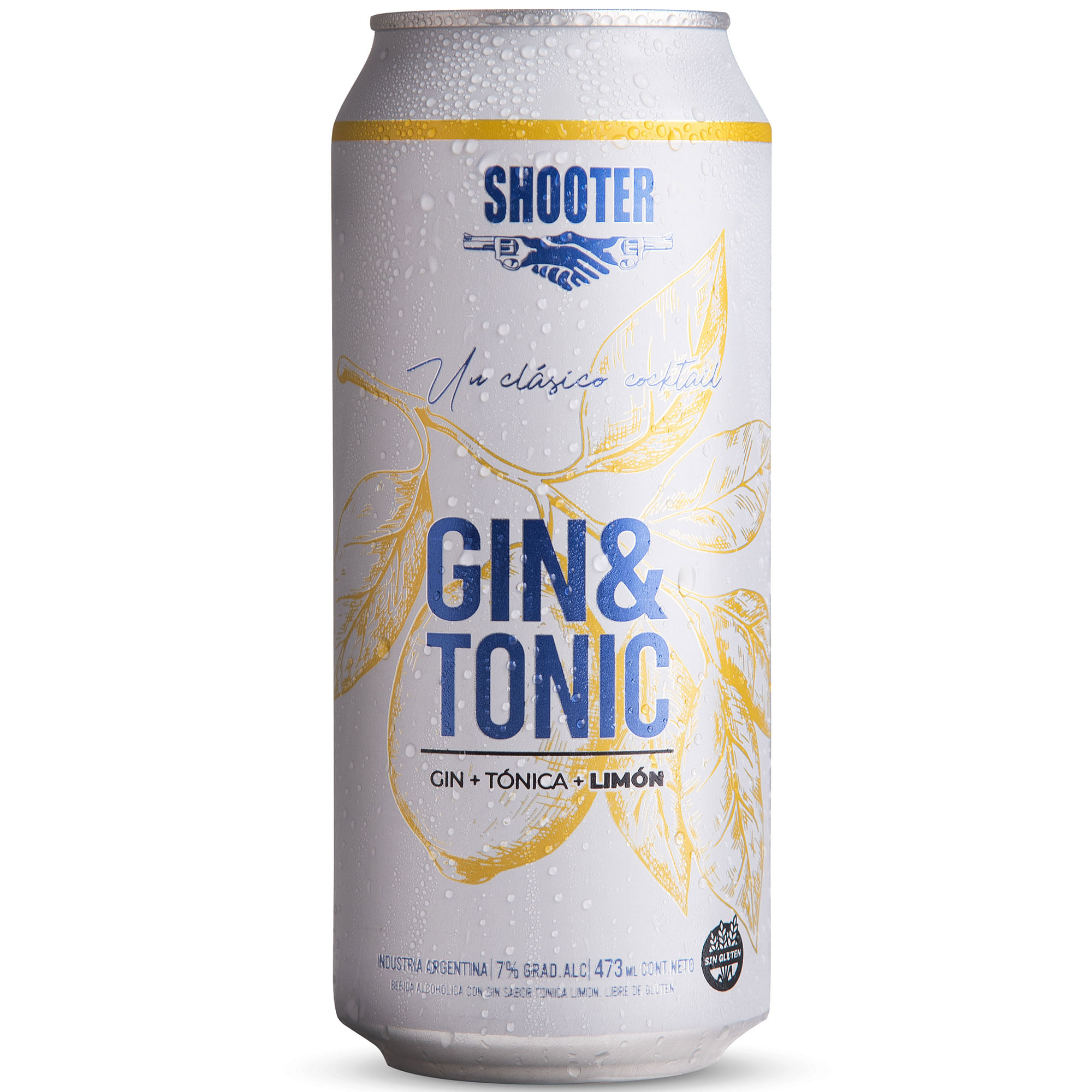 Aperitivo Gin Tonic Limon lata x 473ml