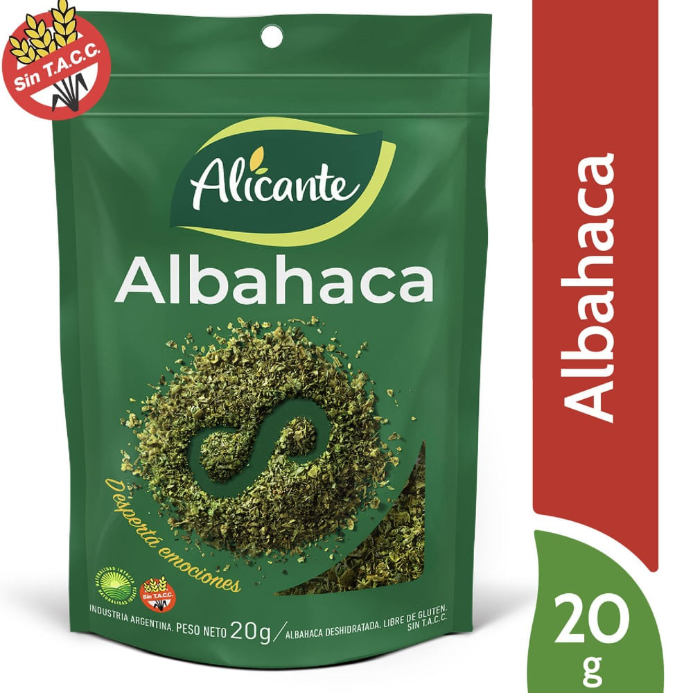 Albahaca Alicante en sobre 20 g