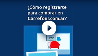 Video de ¿Como registrarte para comprar en Carrefour.com.ar?
